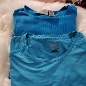 Shades of blue bundle that both fit about the same